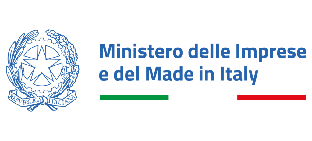 Logo Ministero delle Imprese e del Made in Italy